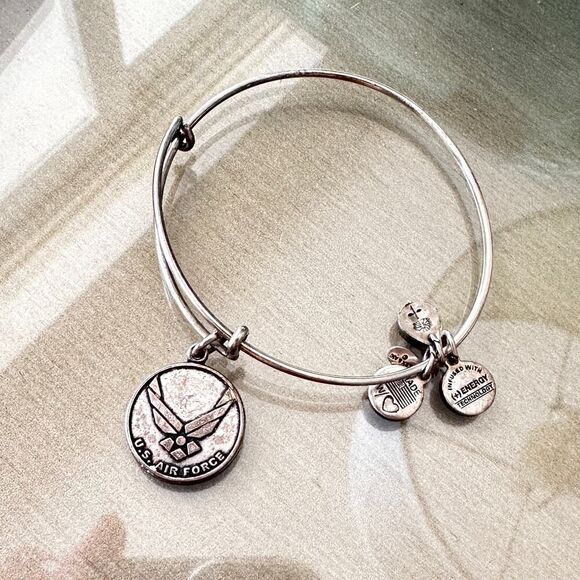 Alex And Ani U.S. Air Force Charm Bangle 2013 - Picture 4 of 4